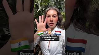 Why I Love 🇮🇳India🇮🇳 🇳🇱Netherlands Foreigner🇳🇱 pt.5 #indiashorts #travelshorts #foreigner