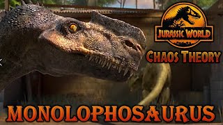 Jurassic world Chaos Theory season 2 monolophosaurus screen time