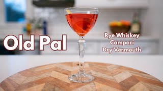 Old Pal Cocktail Recipe | Only 3 Ingredients