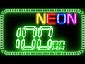 100 SECONDS Colourful NEON Countdown Timer [ BIG NUMBERS ]