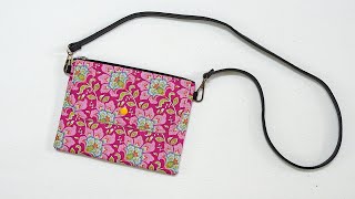 Sewing Cute Phone Bag (Crossbody Bag) With 2 Compartments 💟 Gift Sewing Ideas