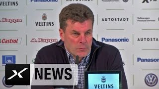 Dieter Hecking schimpft: "Nicht gut genug zugehört" | Hannover 96 - VfL Wolfsburg 2:2