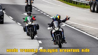 Honda Transalp Malaysia Breakfast Ride