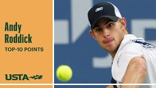 Andy Roddick | Top-10 Points | US Open