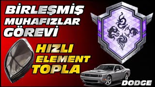 BİRLEŞMİŞ MUHAFIZLAR GÖREVİ NASIL YAPILIR | HIZLI ELEMENT TOPLA | BAŞARIM GÖREVİ | DODGE PUBG MOBILE