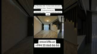 ✔ Mərdəkan 5 otaqlı müasir villa satılır ✔ Мярдякан, Баку - Продается современная 5-комнатная вилла