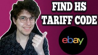 How To Find Hs Tariff Code On Ebay