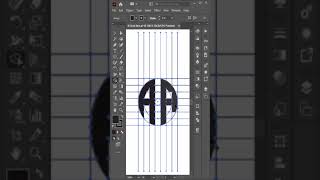 Modern AA Logo Design In Adobe Illustrator Tutorial 2023 #adobeillustrator #adobeillustratortutorial