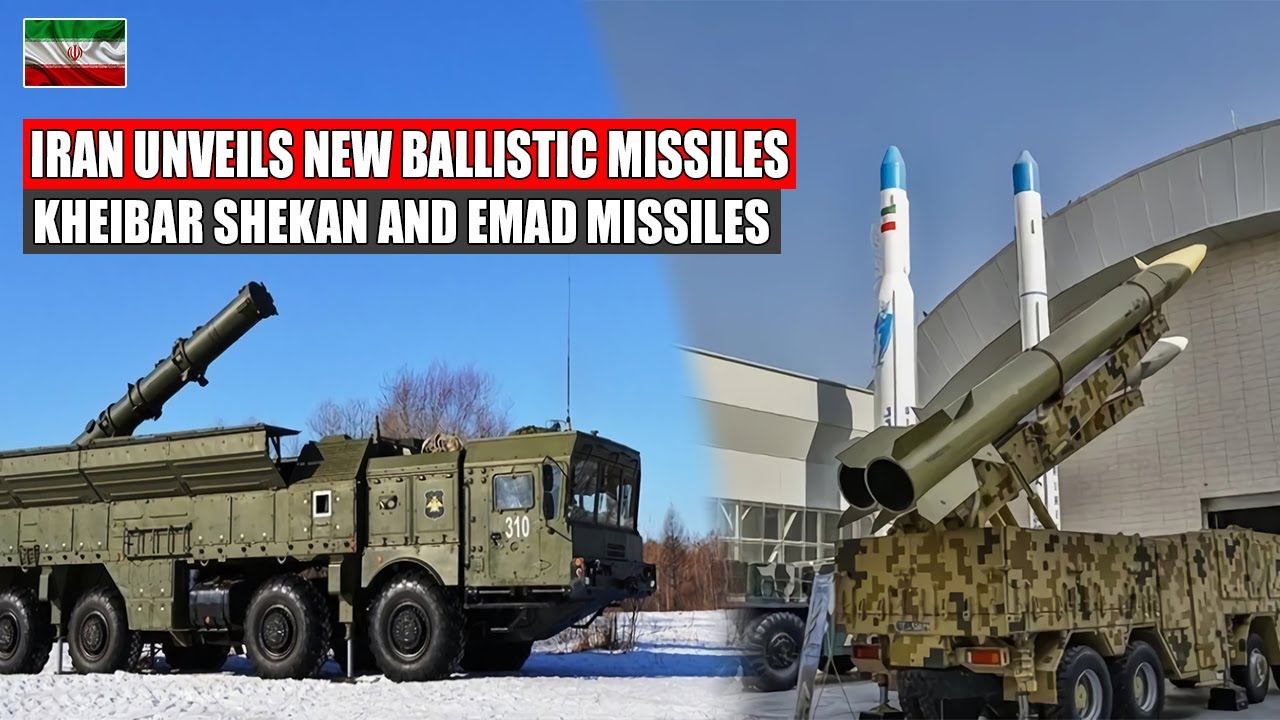 Iran Unveils And Exhibited Its New Ballistic Missiles " Kheibar Shekan ...