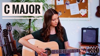 C major chord | Beginner Guitar Lesson | 2 Tips for NO MUTED STRINGS