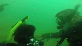 Scuba diving Rozel bay, Jersey