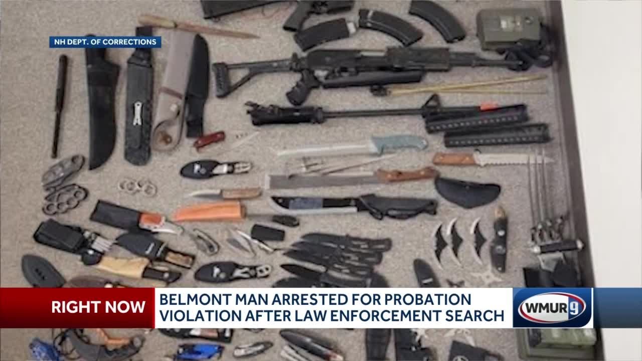 Man On Probation Arrested After Weapons, Drugs Found In Home - YouTube