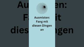 Ausmisten: Fang mit diesen Dingen an (Kleinkram)