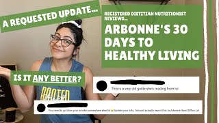 Part 1 *REVISITING* Arbonne's 30 Days to Healthy Living | Registered Dietitian Nutritionist