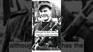 Snipers of WW2 Austrian Matthäus Hetzenauer (1924-2004) #shorts #history #war #germany #russia