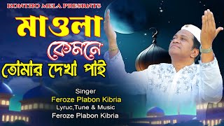 মাওলা কেমনে তোমার দেখা পাই | Maola kemne Tomar Dekha Pai | ফিরোজ কিবরিয়া | Bangla New Song 2024.