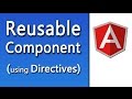 AngularJS Tutorial - Reusable Component (Directives)