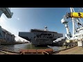 NNS Launches John F. Kennedy (CVN 79)