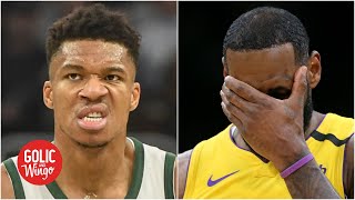 Giannis will win MVP 'relatively easily' over LeBron James - Brian Windhorst | Golic and Wingo