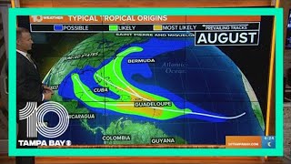 Tracking the Tropics: Nothing right now, but tropics generally heat up in August
