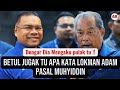 Betul jugak tu apa kata Lokman adam