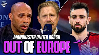 'It's shocking' | Henry & Schmeichel on Man Utd's UCL EXIT! | UCL Today | CBS Sports Golazo