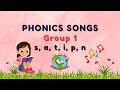 Phonics Songs - Group1 (Ss,Aa,Tt,Ii,Pp,Nn) | Phonics for Kids ​⁠​⁠@PrimaryWorld