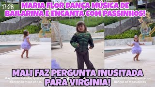 VIRGINIA MOSTRA DIFERENÇAS ENTRE MARIA ALICE E MARIA FLOR \