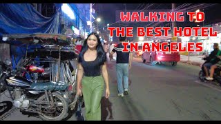 Walking to the Best Hotel in Angeles City, Philippines : Part 1