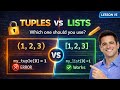 Python Tuples vs Lists: What’s the Difference? | Python Tutorial #15 (2026)