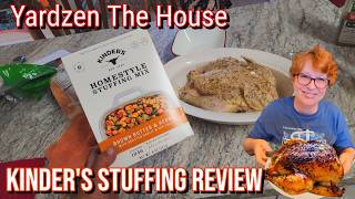 KINDER'S HOMESTYLE STUFFING REVIEW 🦃AMAZING THANKSGIVING DINNER IDEA