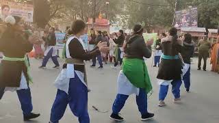 Nukkad Natak on forest fire performed at Triveni Ghat Rishikesh date 03-02-2023