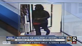 Man wanted for voyeurism at Goodwill store in Aberdeen