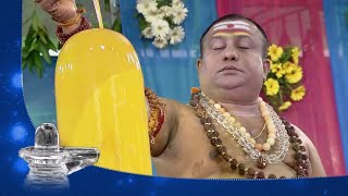 3 అడుగుల స్పటిక శివలింగానికి మహా అభిషేకం || 3 feet Spatika Siva Linga Abhishekam|| Siddhaguru