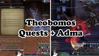 Theobomos Growth Quests Campaign and Adma XP Run Aion 2024