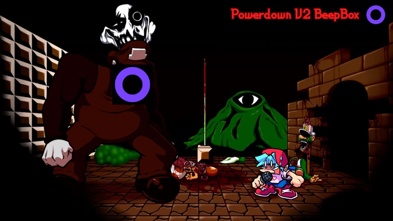 Powerdown V2 Fnf But It S Made In Beepbox Youtube