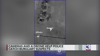 MPD drone assists in catching burglary suspects