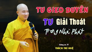 Gieo Duyên Ngàn Đời Với Phật Giải Thoát Một Đời Khổ Tu - Cực hay. Thầy Thích Trí Huệ