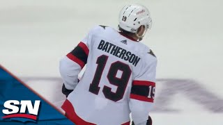 Senators' Drake Batherson Takes Tkachuk's Feed In Tight To Score Late Go-Ahead Goal