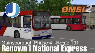 OMSI 2 | Gainsborough Phase 4 | Route 101 | Studio Polygon Renown | National Express Spec