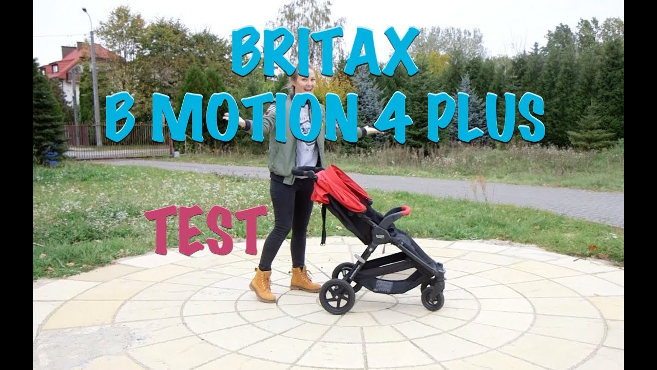 Test Wózka BRITAX B MOTION 4 PLUS - YouTube