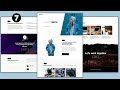 #7 Responsive Portfolio Landing Page Website Design Using HTML and CSS & JavaScript