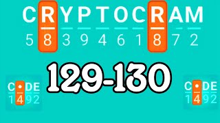 CRYPTOGRAM level 129 130