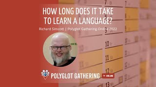 How long does it take to learn a language?  - Richard Simcott | PGO 2022