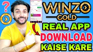 Winzo App Kaise Download Kare | How To Download Winzo App | Winzo Gold App Kaise Download Karen