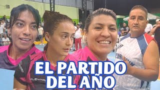 MARÍA ABRIL, CINTHIA y YAMI 🆚️ EL TRÍO DEL NEGRO CAMPAÑA del FEDERICO Ecuavoley ESPECTACULAR