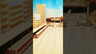 【Nゲージ】近鉄ビスタカー重連 ② (N scale model,Japanese train,Kintetsu Vista Car,double-decker) #shorts