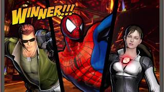 Requested ULTIMATE MARVEL VS. CAPCOM 3 Spiderman/Jill Valentine/Spencer