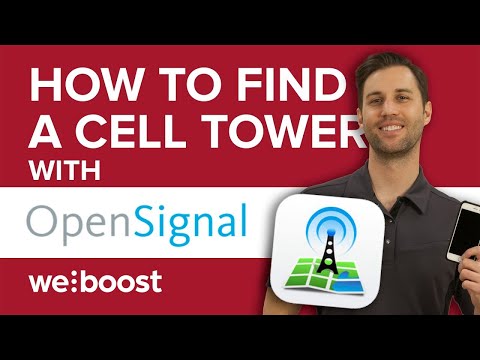 How to Find a Cell Tower using the OpenSignal App | weBoost How to Find a Cell Tower using the OpenSignal App | weBoost