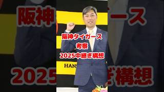 阪神タイガース考察・2025年中継ぎ構想、金村コーチの元中継ぎ陣はこうなる #藤川球児 #阪神 #プロ野球 #藤堂輝明 #野球 #甲子園 #金村暁